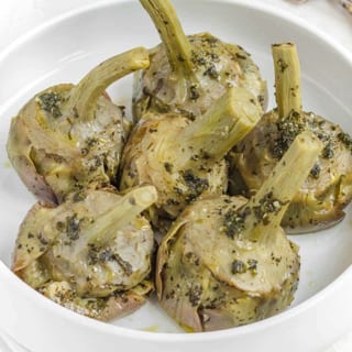 Roman Artichokes (Dinner)