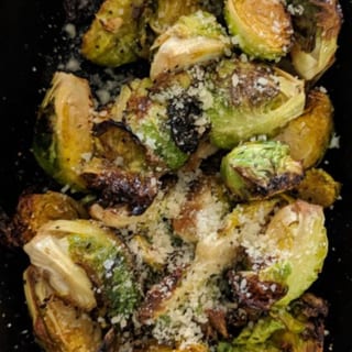 Parmesan-Roasted Brussels Sprouts (Dinner)